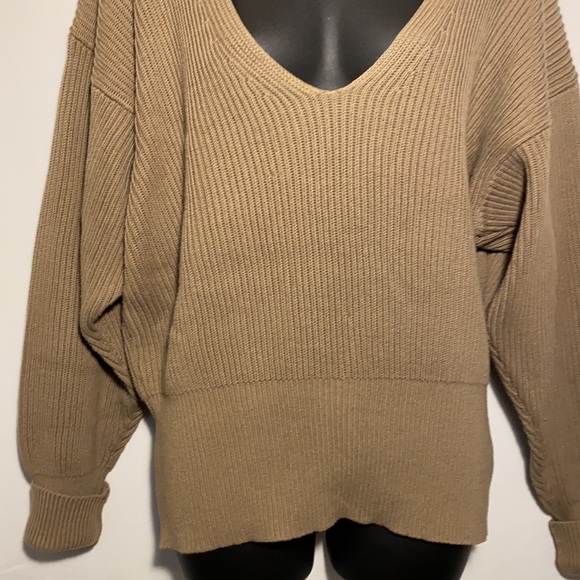Free People V-Neck Women Sweater Pullover Jacket - Picture 6 of 13
